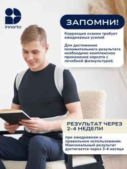 Корсет для осанки спины ортопедический грудопоясничный