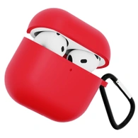 Чехол для Airpods 4 Gurdini силиконовый красный