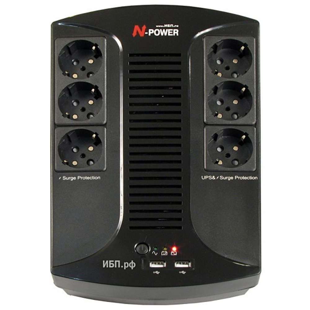 Интерактивный ИБП N-Power Gamma-Vision 850PLUS ─ однофазный ИБП 850 ВА