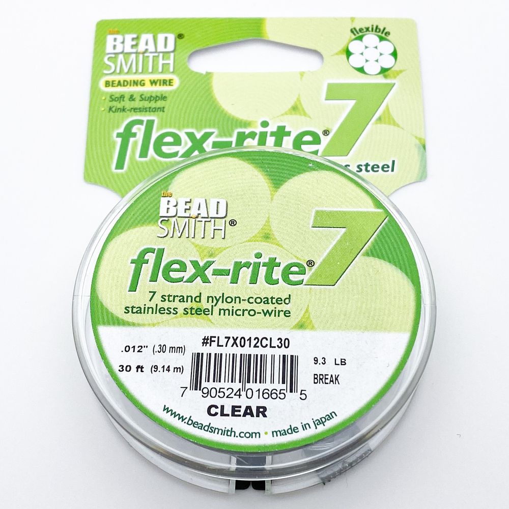 Ювелирный тросик Flex-rite 7, цвет серебро, толщина 0,3 мм, цена за 1 метр Ювелирный тросик Flex-rite 7, цвет серебро, толщина 0,3 мм, цена за 1 метр