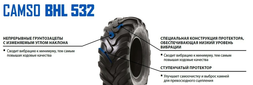 Шина Camso 14.9-24 BHL532