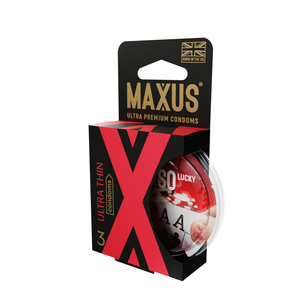 Презервативы ультратонкие MAXUS AIR Ultra thin №3 п/к 6051mx