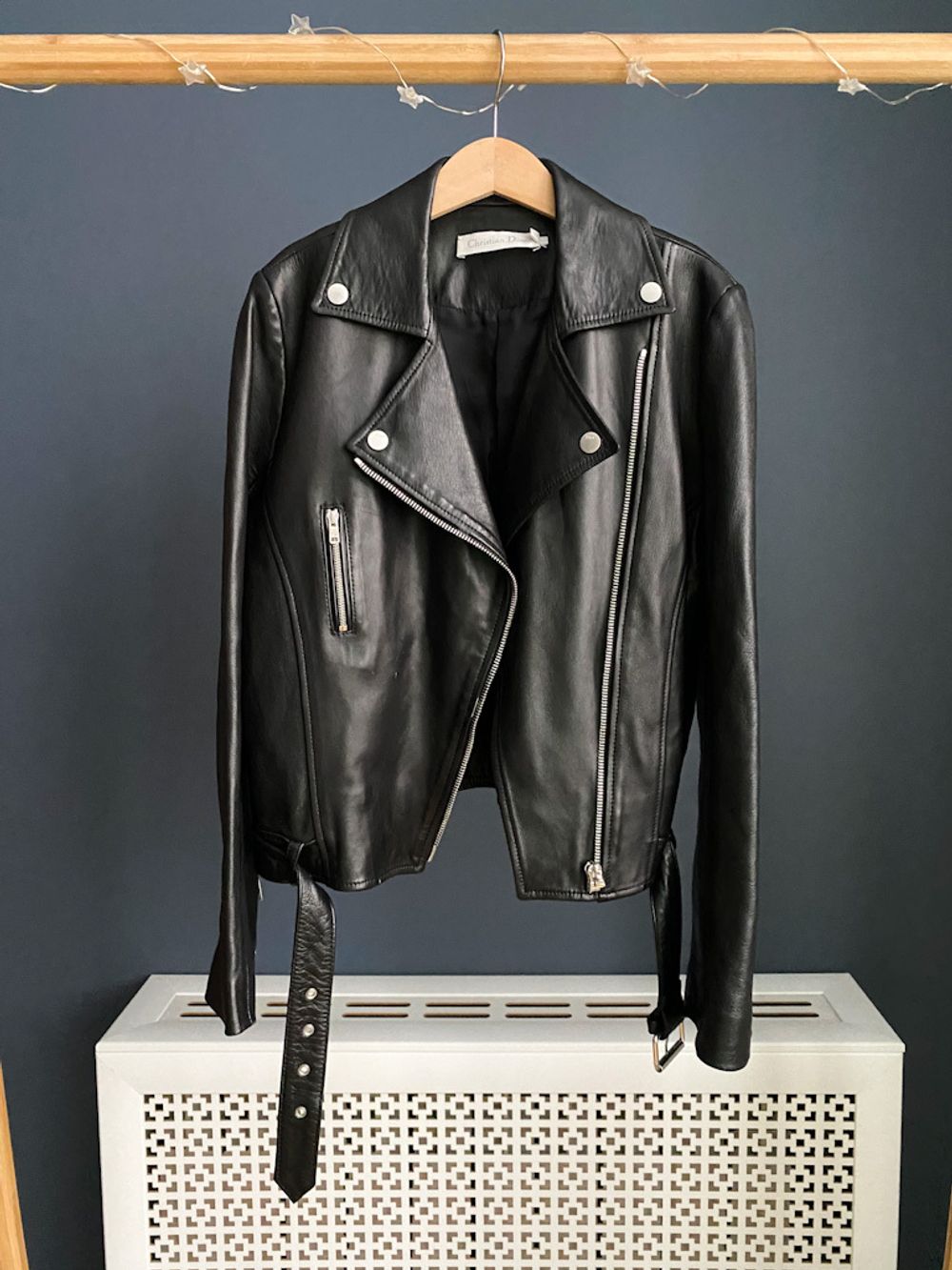 Кожаная куртка  Christian Dior, 152