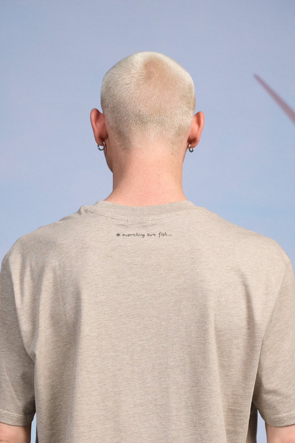 Футболка Nothomme Monterest Loose Fit Hiking T-Shirt "Milk Coffee Brown"