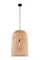 Люстра потолочная NewRgy 824/40 NATURAL, 40 Вт, натуральная