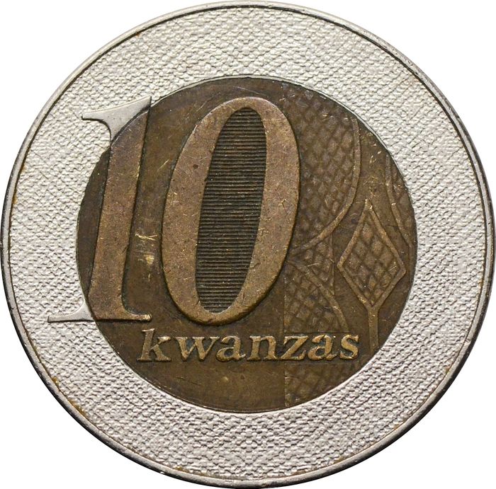 10 кванза 2012 Ангола