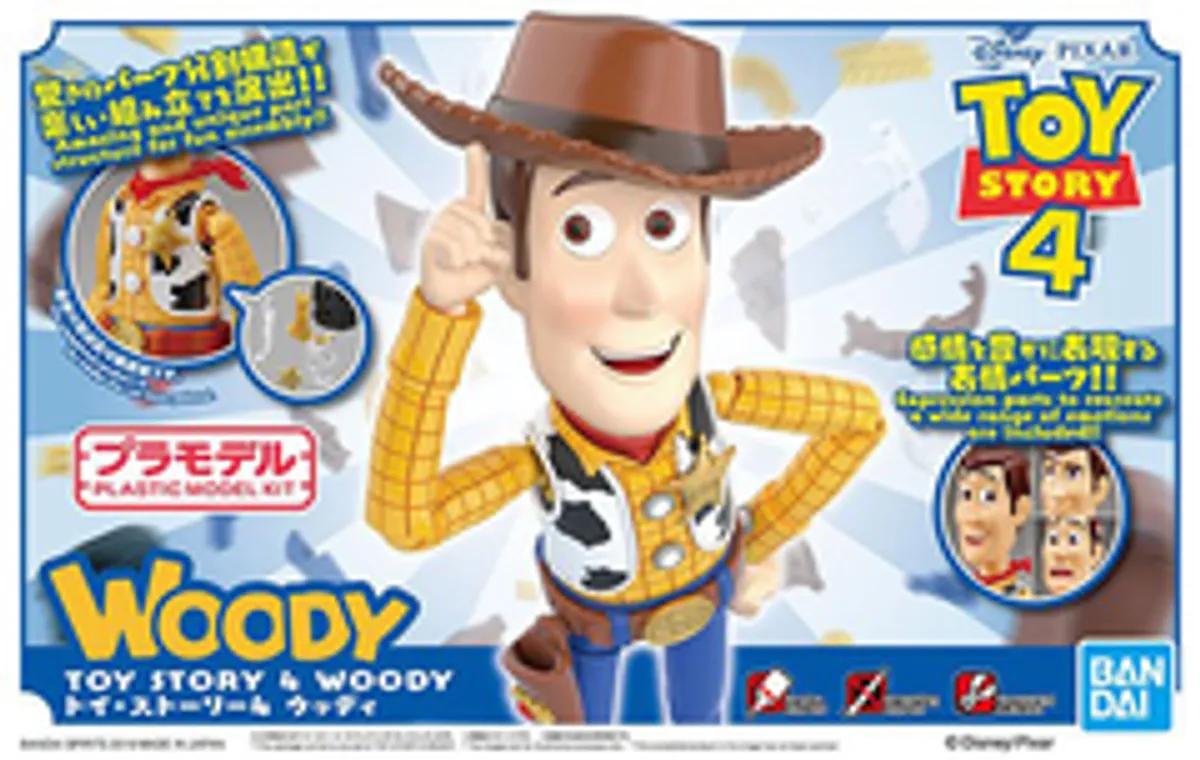 Bandai Toy Story 4: Woody (сборная модель)
