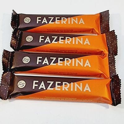 Шоколад Fazer "Fazerina" с апельсиново-трюфельной начинкой (37х4) 148 г (Из Финляндии)