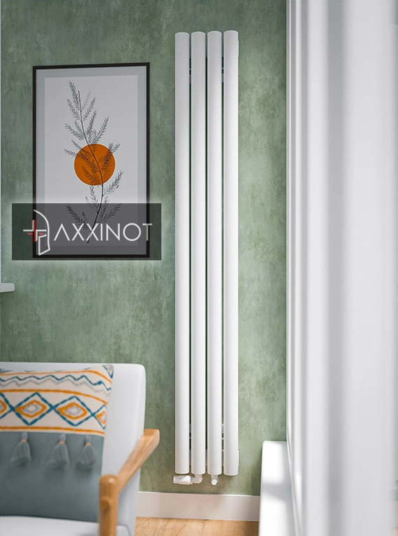 Axxinot Rendo V 1750 - вертикальный трубчатый радиатор высотой 1750 мм, белый