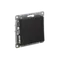 Переключатель проходной одноклавишный Systeme Electric AtlasDesign Карбон, самозажимные клеммы ATN001061S