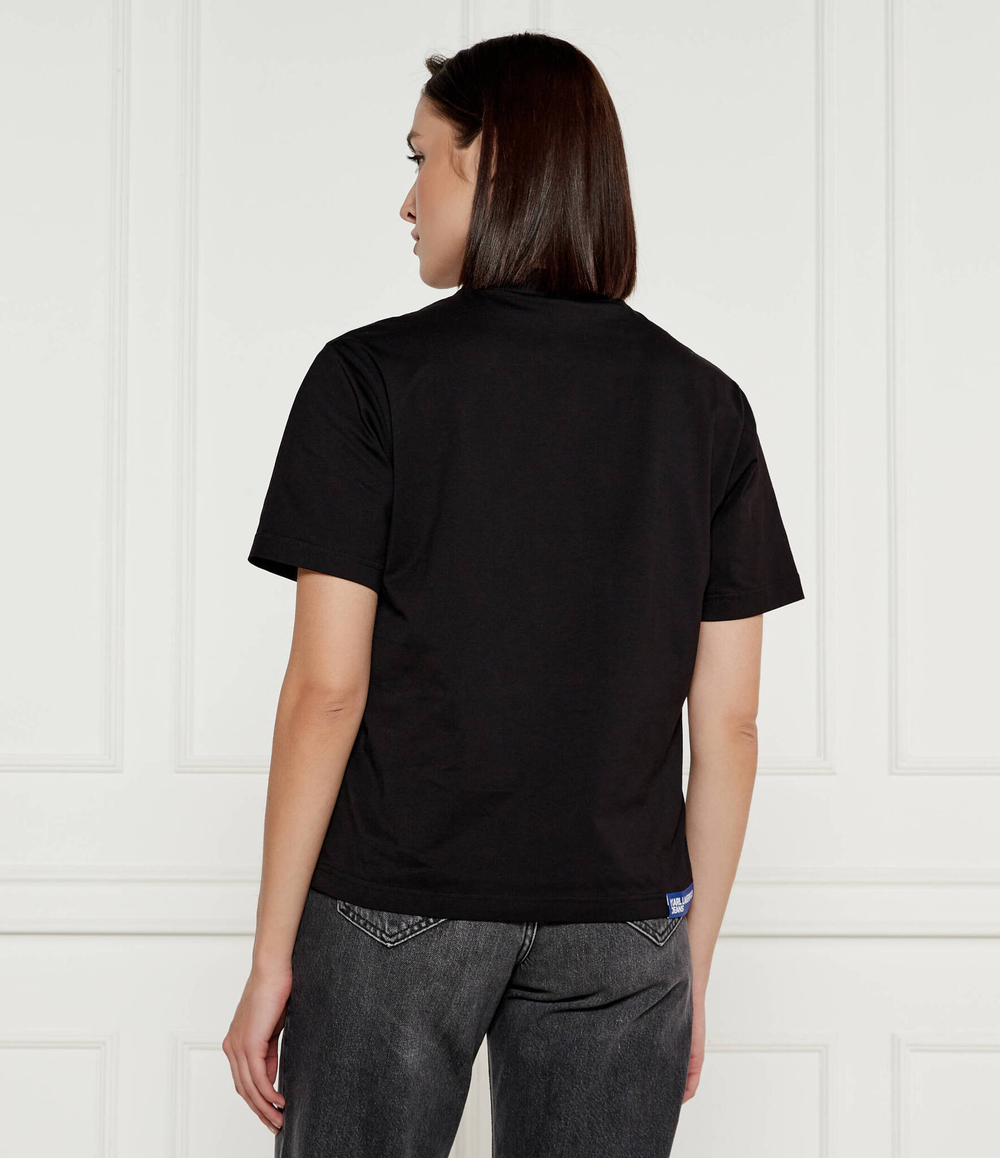 Футболка Karl Lagerfeld Jeans - черный(241J1714)