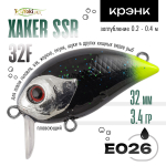 Воблер TsuYoki XAKER SSR 32F (32мм, 3.4гр)