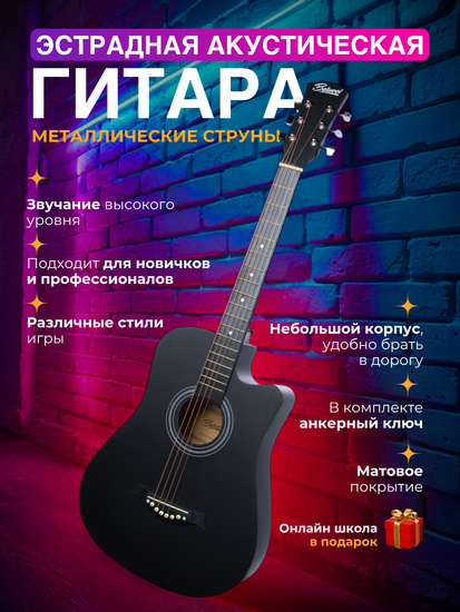 Акустическая гитара Belucci BC3820 BK