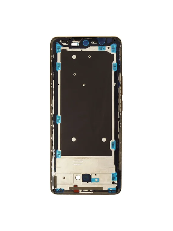 Рамка (средняя часть корпуса) для Realme 11 Pro+ золотая (Gold)
