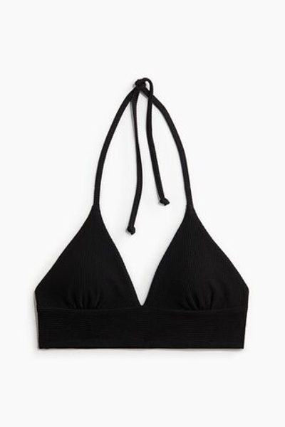 Верх бикини-треугольник с чашками — Чёрный - H&M
