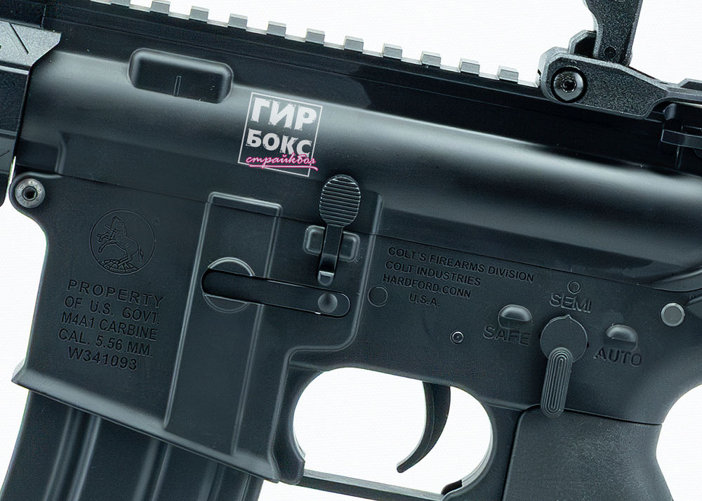M4 M-LOK 12″ (Gearbox) - cтрайкбольный автомат AEG QL022