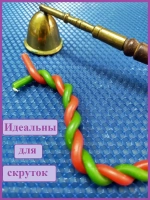 Красные восковые свечи №60 20 штук