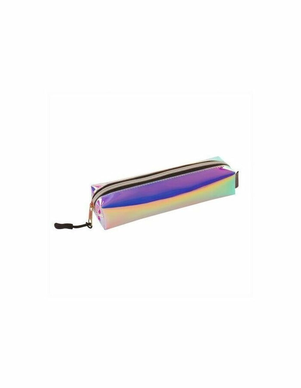 Пенал-косметичка BRAUBERG прямоугольный, зеркальный, мягкий, "Pearl", 21х5х5 см, 229248