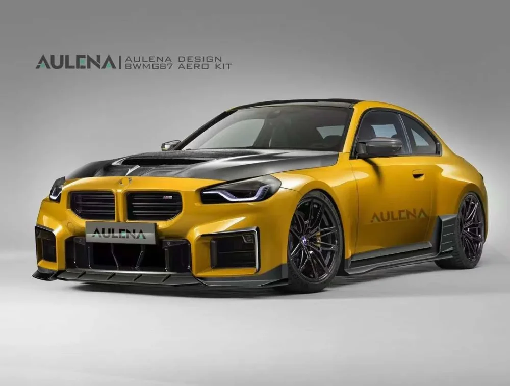 Карбоновый обвес для BMW M2 G87 2022+ БМВ тюнинг губа капот юбки диффузор