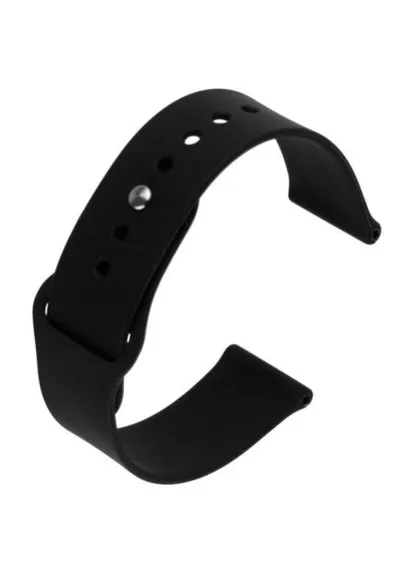 Силиконовый ремешок для Apple Watch 38/40mm черный