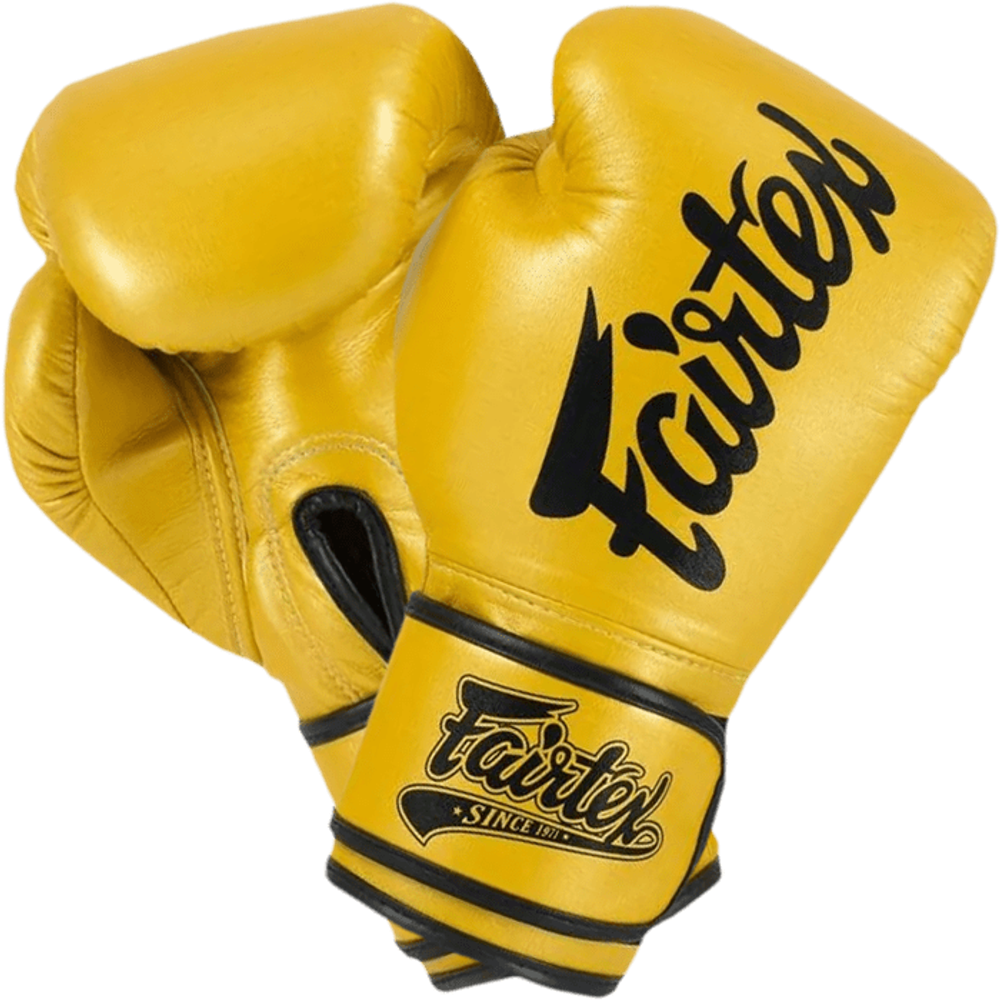 Боксерские перчатки Fairtex BGV-18 Gold