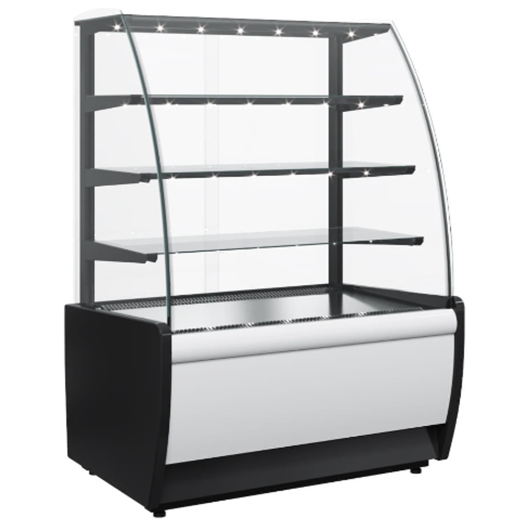 Кондитерская витрина CARBOMA FLANDRIA LIGHT K70 N 1,3-1