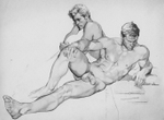 Harry Bush - эротическое искусство художника Гарри Буша. 18+