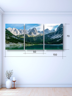Картина Источник жизни модульная 50x70см 3шт.