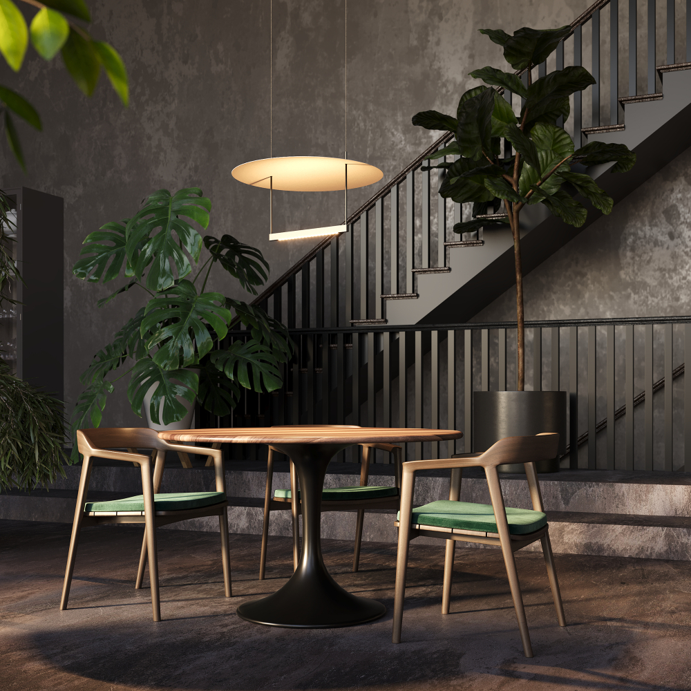 Подвесной светодиодный светильник Maytoni Ambience MOD280PL-L30B3K1