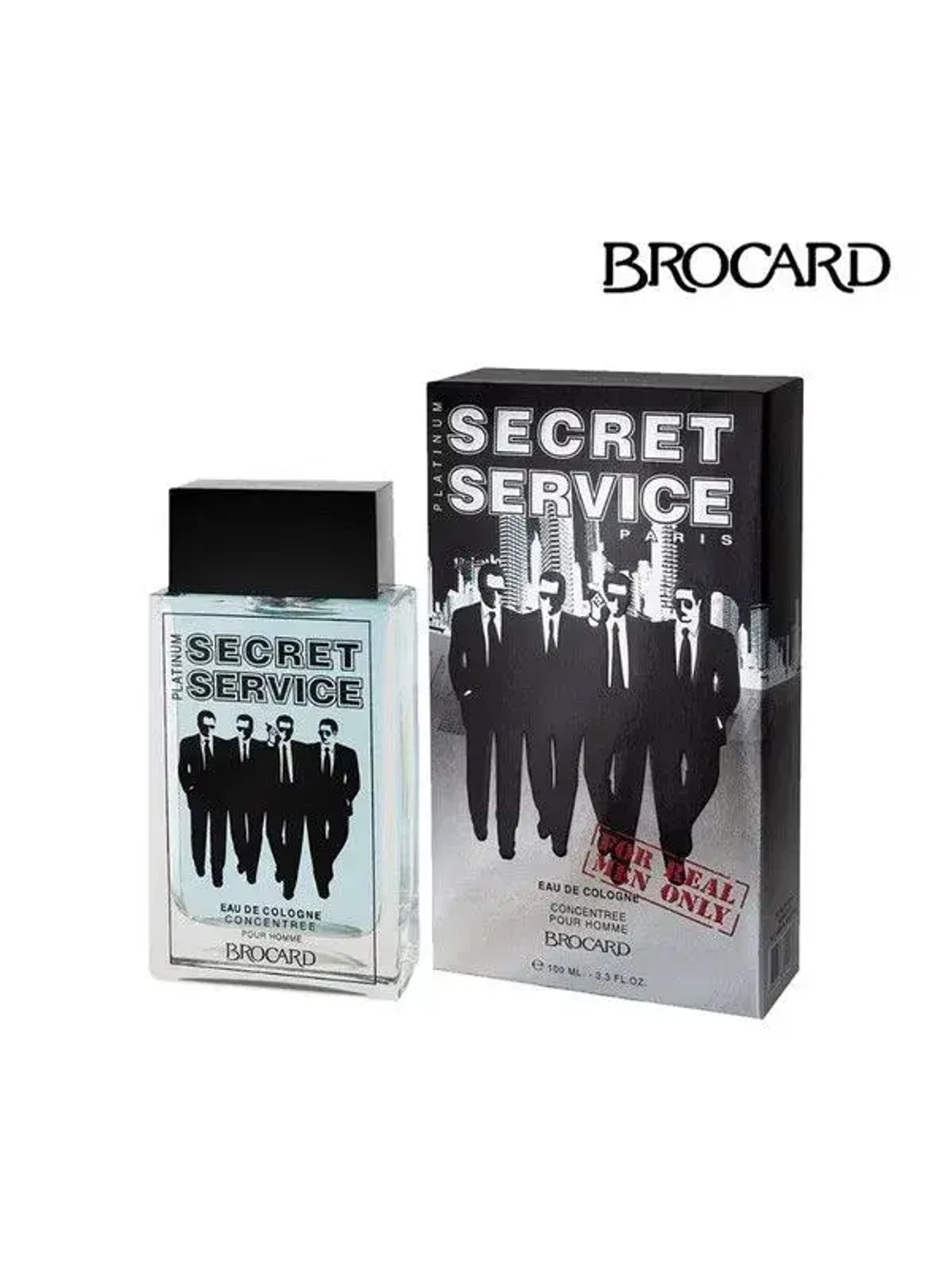 Одеколон для мужчин "SECRET SERVICE PLATINUM" 100мл Россия