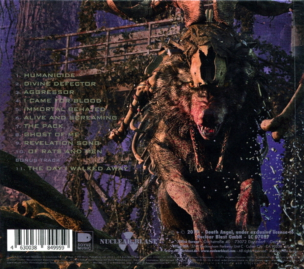 Death Angel / Humanicide (RU)(CD)