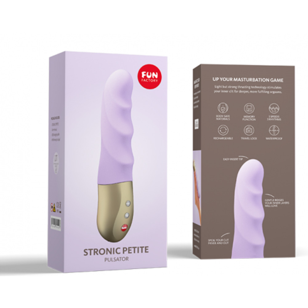 Мини-пульсатор STRONIC PETITE лиловый от Fun factory
