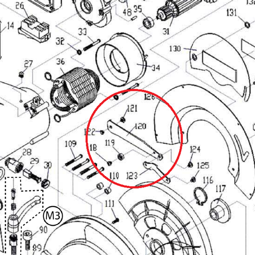 Механизм открывания R2S120