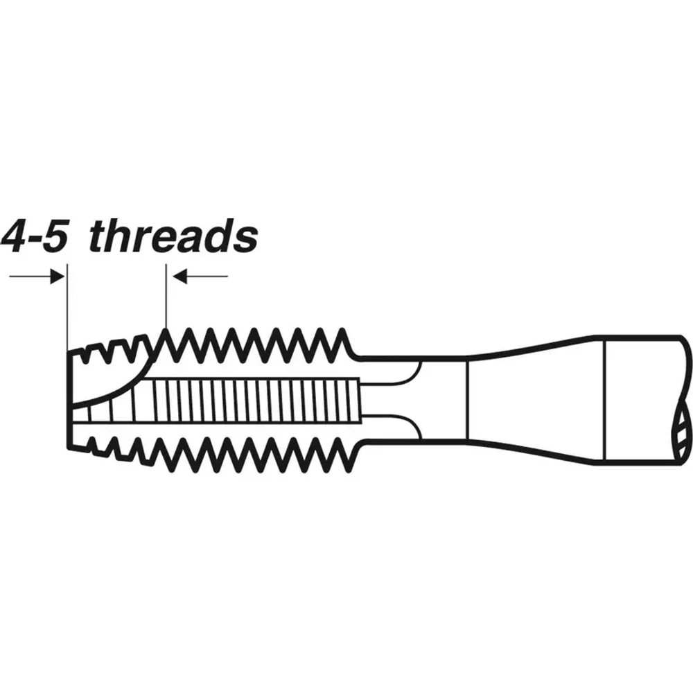 Метчик машинный Зеленое кольцо 371 Form B M10 VÖLKEL 35346