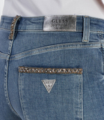 Джинсы SEXY GUESS - голубой(W4RA15 D5922)