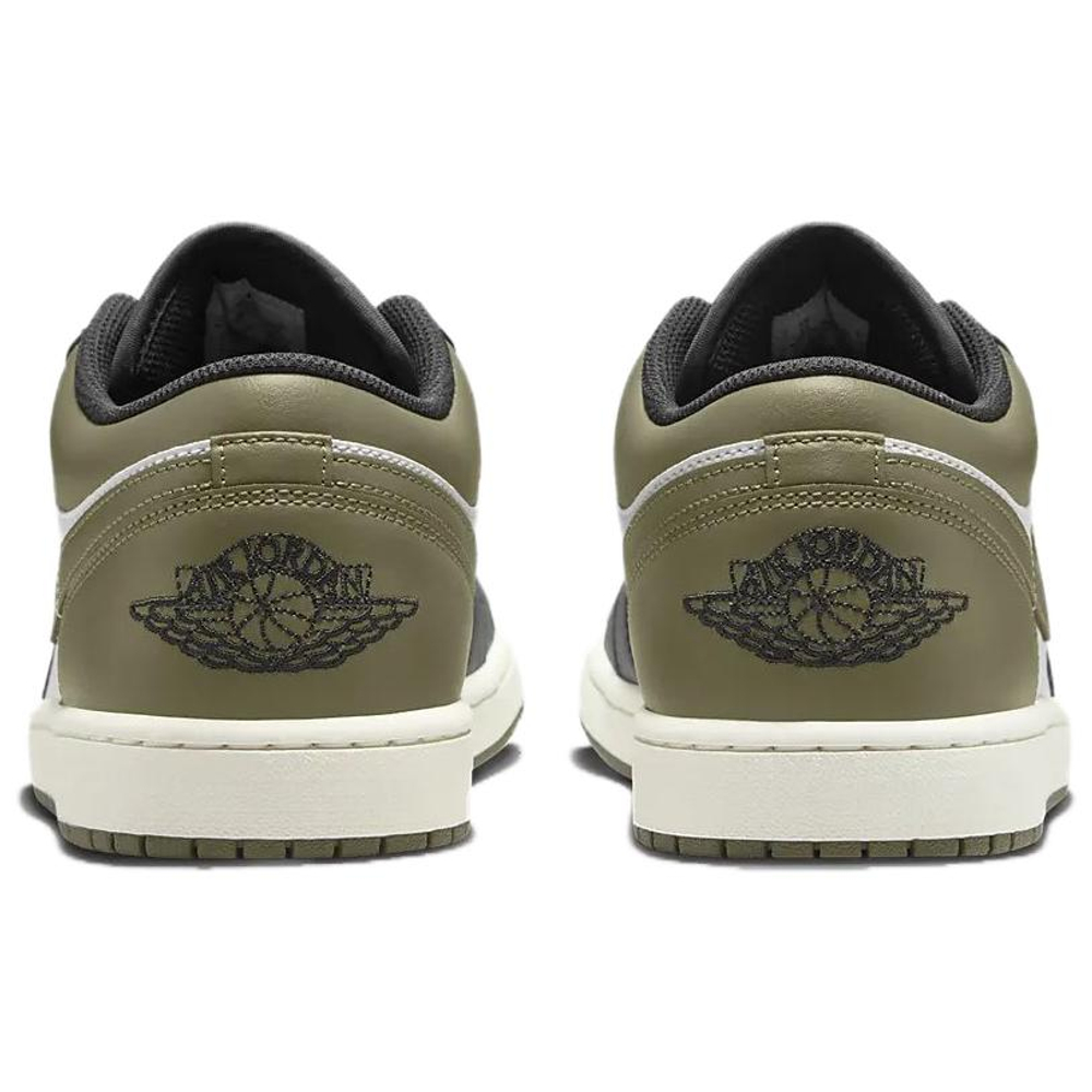 Jordan 1 Low Black Toe Medium Olive