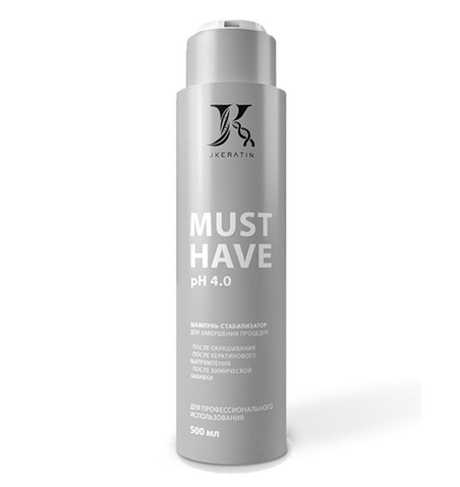 JKeratin Must Have Шампунь стабилизатор для завершения процедур pH 4.0