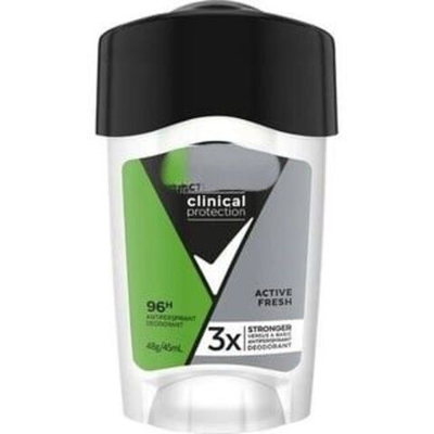 Дезодорант-крем мужской Clinical Protection Active Fresh 96 ч 45 мл (из Финляндии)