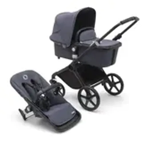Bugaboo Коляска 2 в 1 Fox Cub Black/Stormy Blue-Stormy Blue