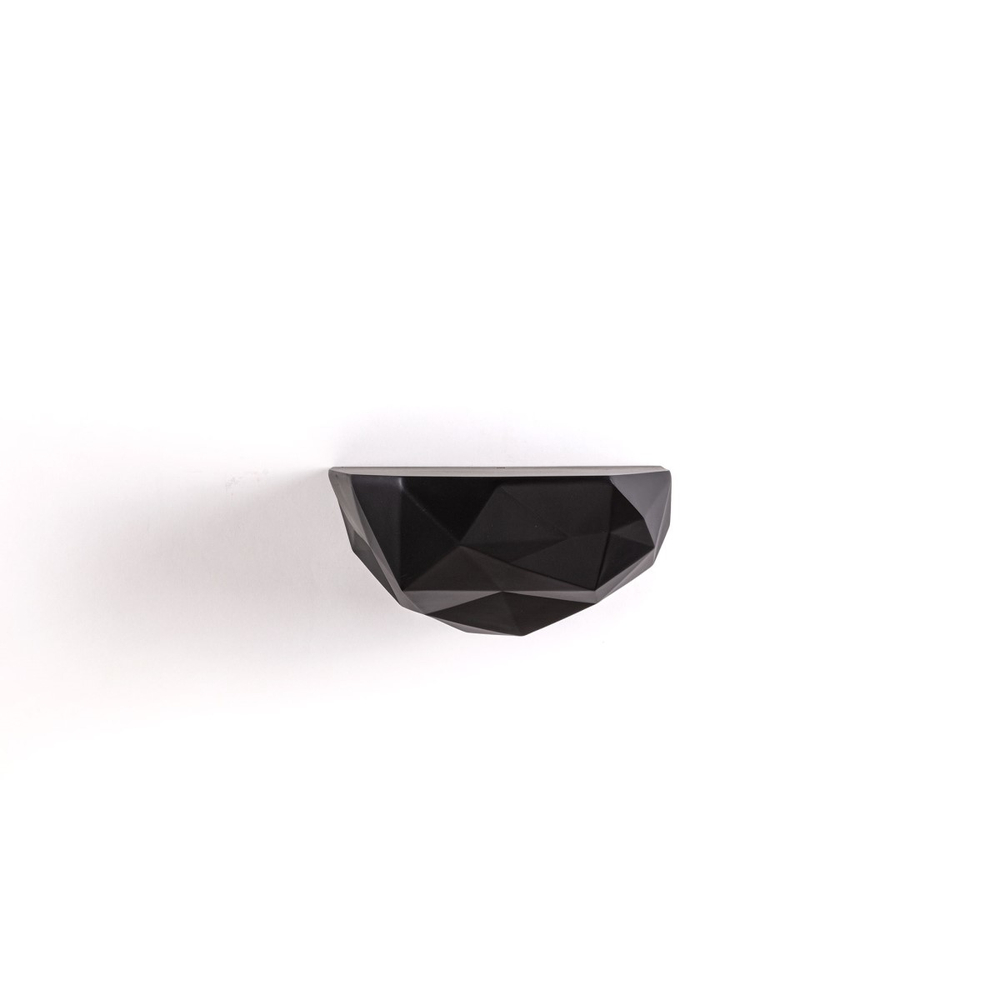 Полка Seletti Space Rock Small, черный