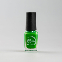 Лак для стемпинга Swanky Stamping S09, зеленый 6мл