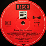 Small Faces ‎– From The Beginning (Германия 1967г.)