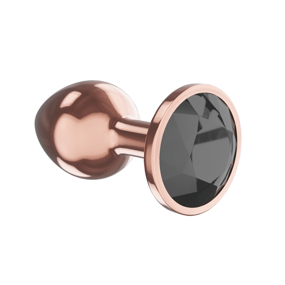 Анальная Пробка Diamond Jet Shine L Розовое Золото 4022-02lola