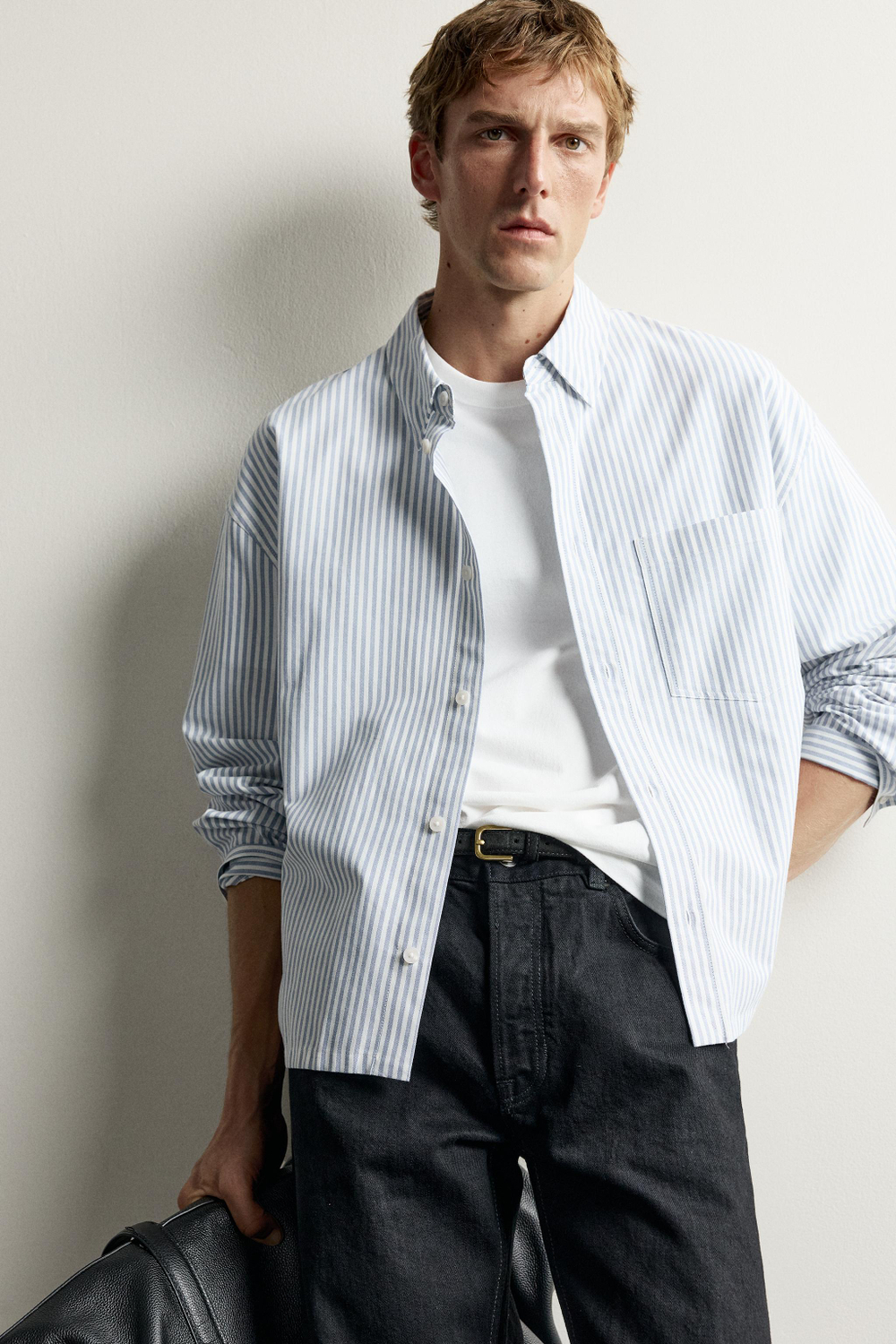 РУБАШКА BOXY FIT — ZARA