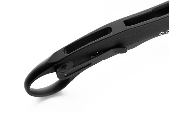 Нож Lion Steel L.E.One MID - с клинком из стали порошковая сталь Böhler M390 Microclean®, рукоять алюминиевый сплав ERGAL L/LE2 BB