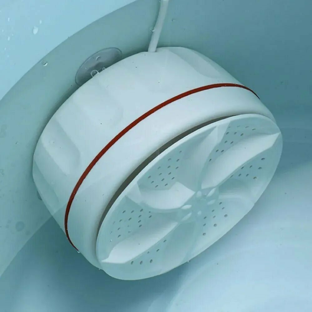 Мини стиральная машина ультразвуковая компактная USB портативная для путешествий