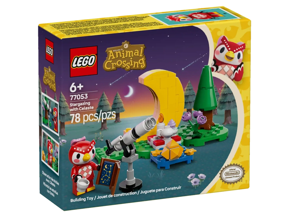 Конструктор LEGO Animal Crossing 77053 Любуемся звездами вместе с Селестой