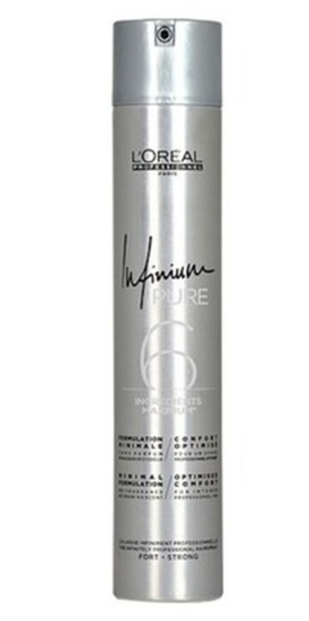 L'Oreal Professionnel Infinium pure Strong - Лак 500 мл (фикс.3)