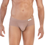 Коричневые трусы-брифы Spirit Piping Brief (Размер: L) (Цвет: коричневый)