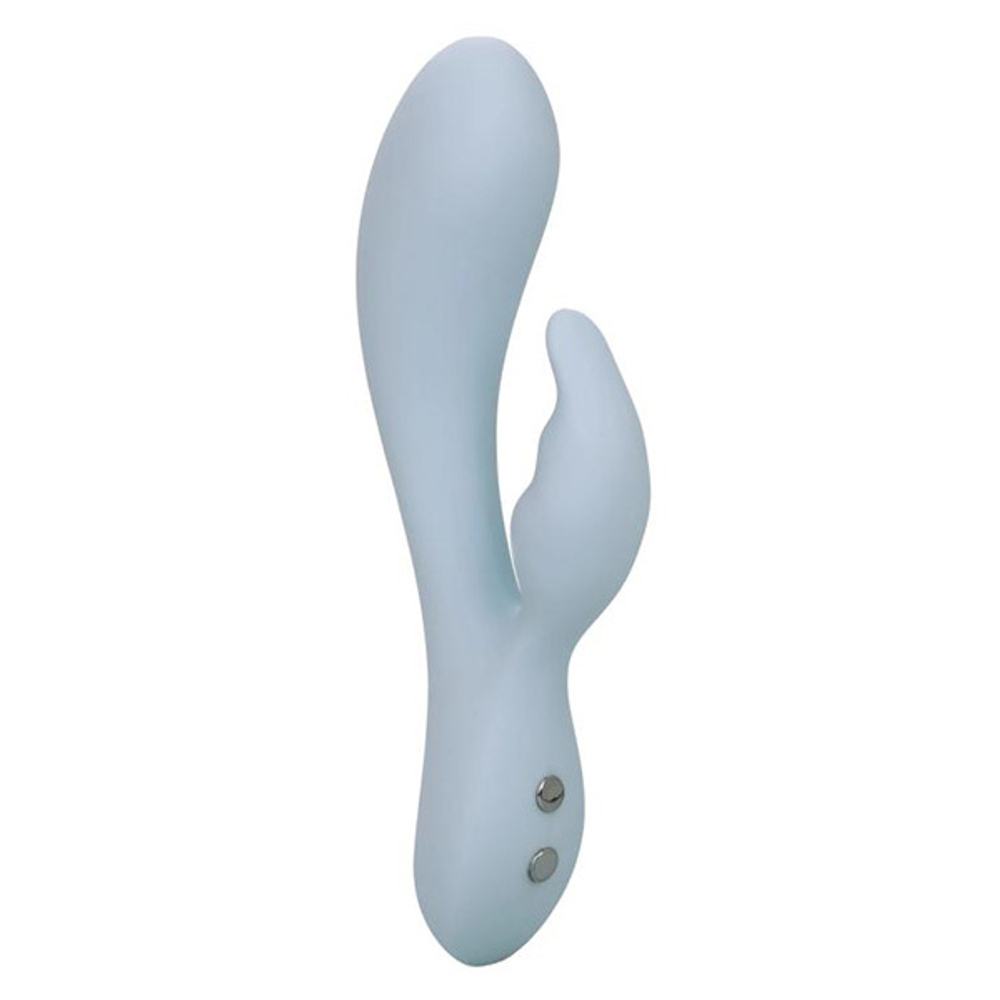 Голубой ультрагибкий вибратор-кролик 17,75см California Exotic Novelties Kali SE-4382-55-3